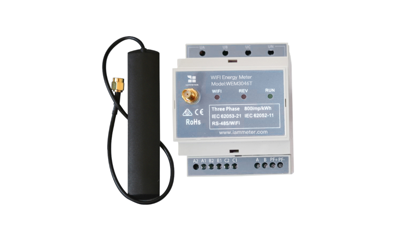 สามเฟส Wi-Fi มิเตอร์พลังงาน (WEM3046T)